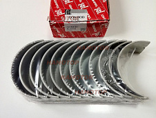 Вкладыши шатунные R195 0,25 (R4048K, CB-1613GP,  R195H, 6RB1, 6RB2, 1-12271-048, 1-12271-028)